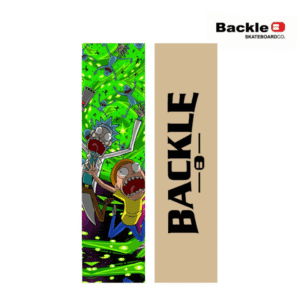 Lija para Skate - BACKLE - 9x33 - Rick and Morty